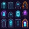 house door portal game ai generated