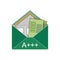 House Eco Green Building Envelope Energy Efficiency symbolic allegorical image logo icon Cost Level