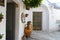 House entrance in an Italian village