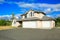 House exterior with two car garage and driveway