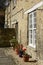 House with flowerpots, Burford, England