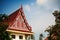 House with gabled roof, Thailand