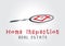 House inspection real estate logo