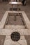 House interior  at Herculaneum ancient roman city in Italy