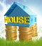 House investment icon symbol