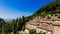 House and landscape near Cortona, Italy