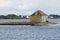 House in a little islet island in brittany in France