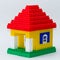 house made of children constructor