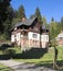 House at mountains