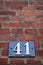 House number