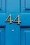 House number 44 misaligned