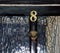 House number 8 and a brass knocker