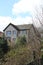 House overlooking the river Cynon