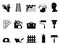 House painting icons set