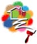 House painting logo