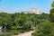 House of The People - Romanian Parliament viewed from Carol 1 Park