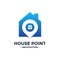 House point logo vector