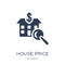 House price surveys icon. Trendy flat vector House price surveys