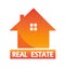 House real estate logo vector