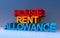 House rent allowance on blue