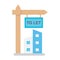 House rent Isolated Vector icon which can easily modify or edit