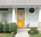 House Residence Exterior Home Pastel Green Siding