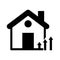 House revenue flat vector icon which can easily modify or edit