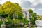 House on the river Corrib at Galway, Ireland.