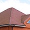 The house with a roof of classic tiles