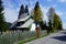 The house with the shingles, Tusnad Bai City, Harghita, Romania - 01 May 2022