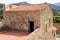 House square ramparts of the medieval castle in Collioure city france