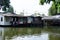 House on stilts. Views of the city\'s Slums from the river