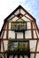 House with sunflowers in Bacharach along the Rhine Valley in Germany