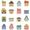 House vector set