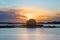 House on the water in Saint Cado, Brittany, France