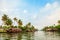 Houseboat in Alappuzha backwaters, Kerala