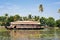 A houseboat in the backwaters