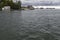 Houseboats on the Great Slave Lake