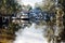 Houseboats on Murray River in Flood