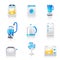 Household appliances icons