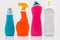 Household Cleaning Bottles 01-Blank