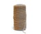 Household rope brown on white background