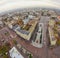 houses aerial birds eye view suburb housing