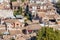 Houses of Albaycin neighborhood in Granada, Spa