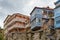 Houses with balconies, Tbilisi, Georgia