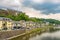 Houses at the bank of Semois river in Bouillon - Belgium