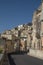 Houses and of baroque city upper Ragusa Sicilia, Italy