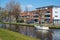 Houses and boats on the canal