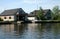 Houses at canal - Friesland