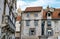 Houses and Cathedral of Saint Domnius, Dujam, Duje, bell tower Old town, Split, Croatia